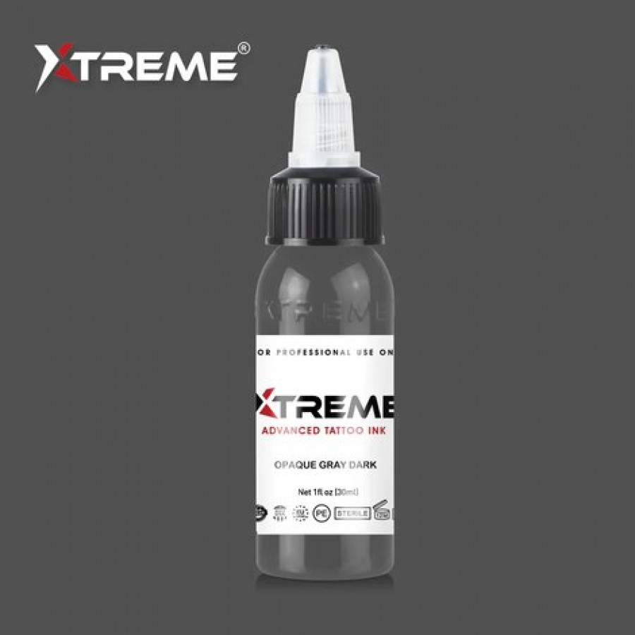 Тату краска Xtreme Ink Opaque Gray Dark