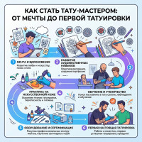 Как стать тату мастером?