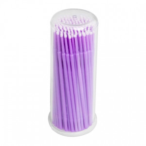 IRISK, Микрощеточки в баночке, S, фиолетовые, 90 шт.